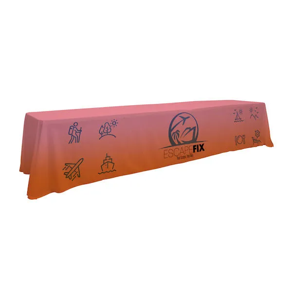 12' Standard Table Throw (All Over Full Color)
