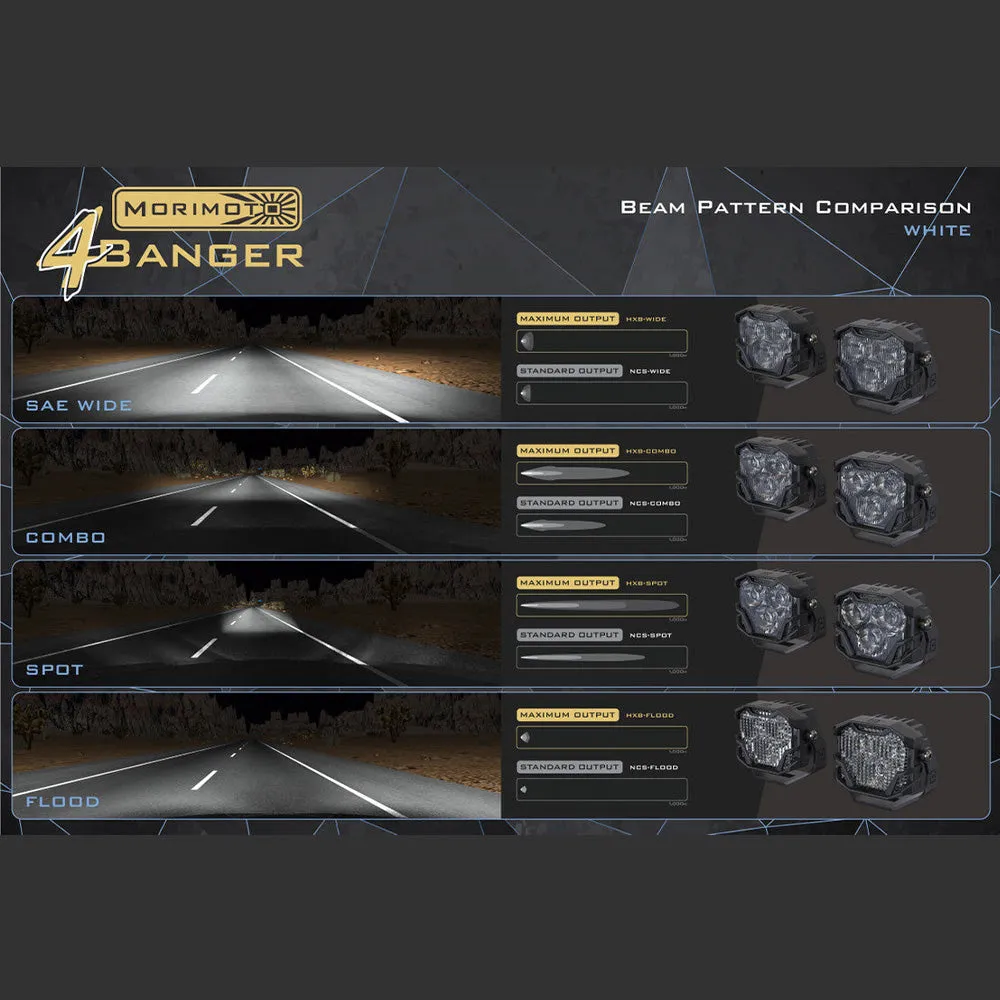 4Banger LED Ditch Light Kit Tacoma (2016-2023)