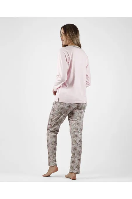 ADMAS GARDEN MADE WITH LOVE LONG SLEEVE WOMAN PYJAMA