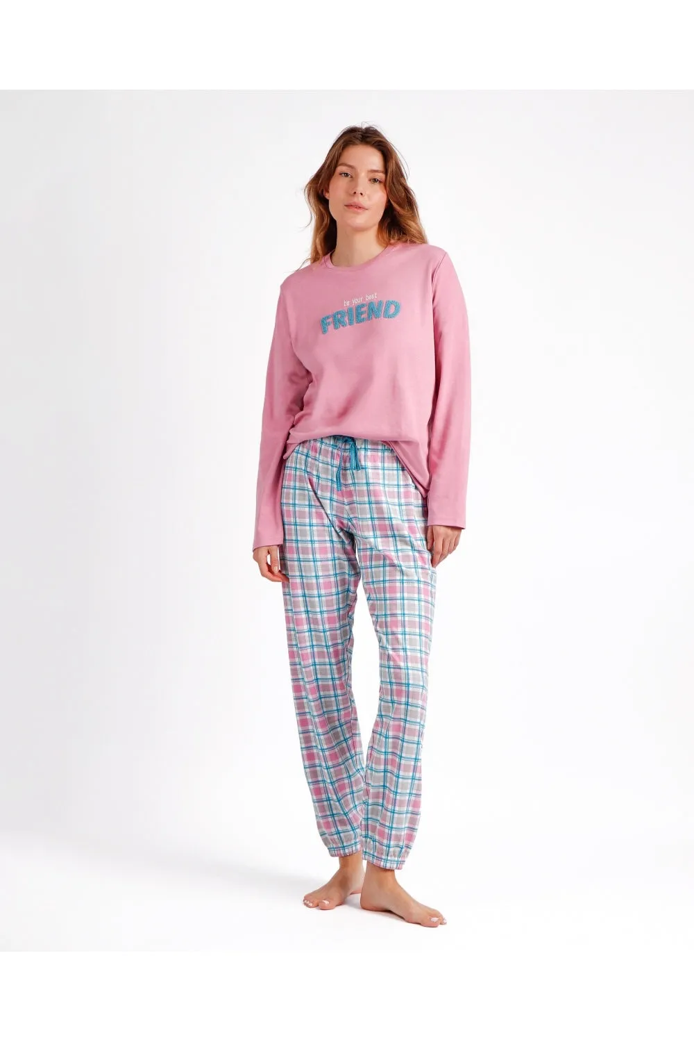 ADMAS YOUR BEST FRIEND LONG SLEEVE WOMAN PYJAMA