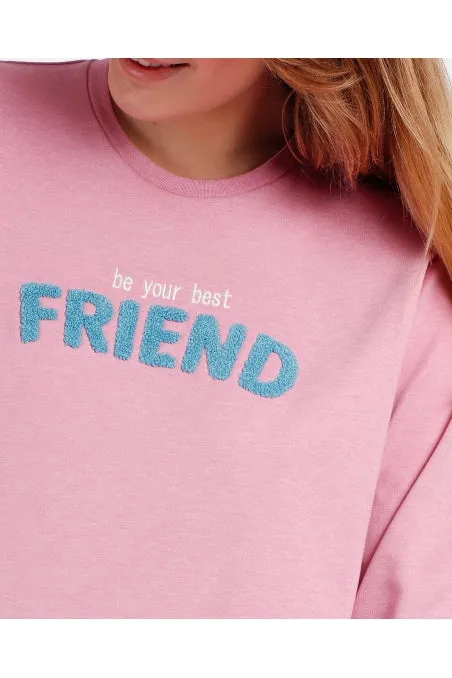 ADMAS YOUR BEST FRIEND LONG SLEEVE WOMAN PYJAMA