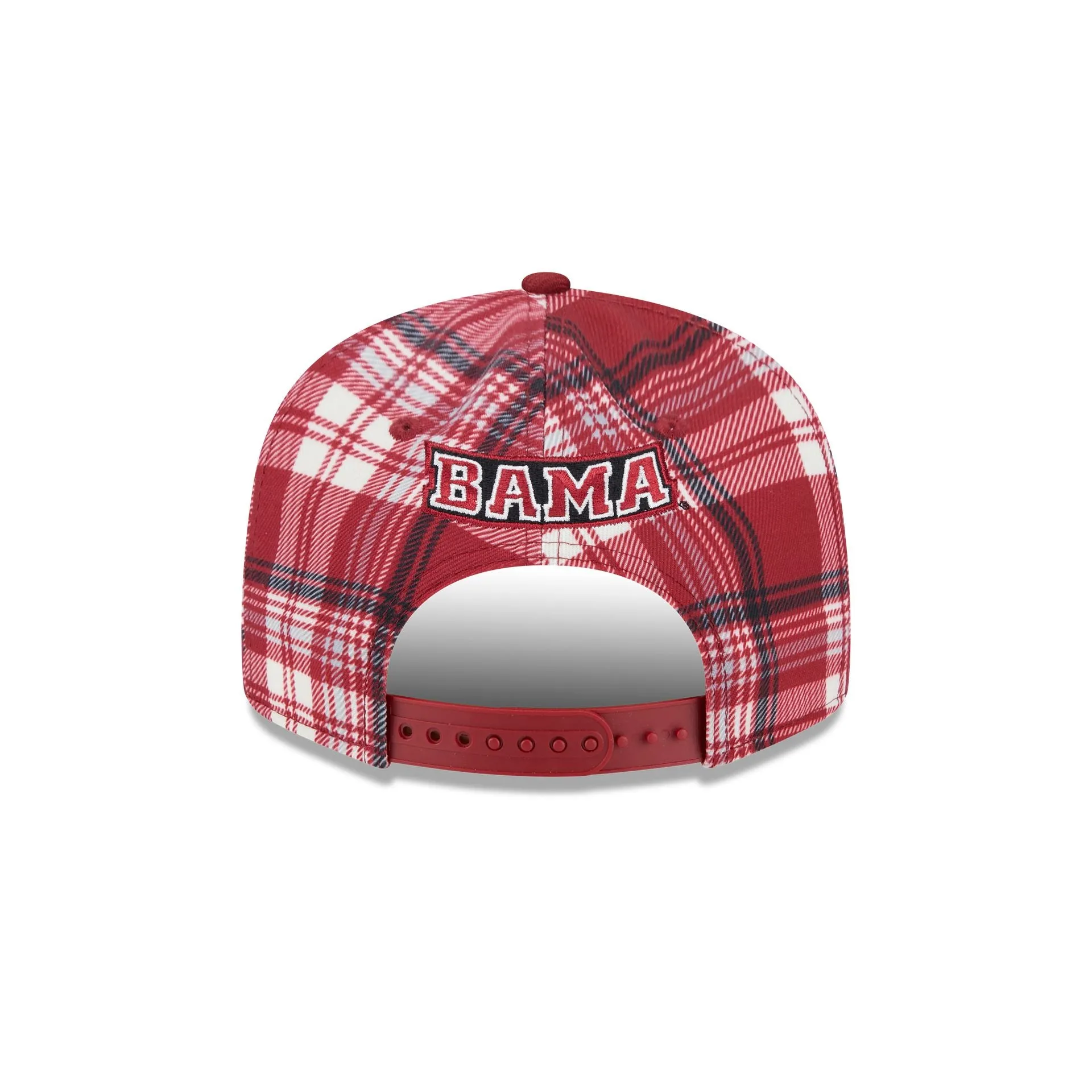 Alabama Crimson Tide Plaid 9FIFTY Snapback Hat