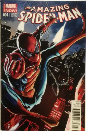 AMAZING SPIDER-MAN (2014-2015) # 1 MHAN VARIANT COVER