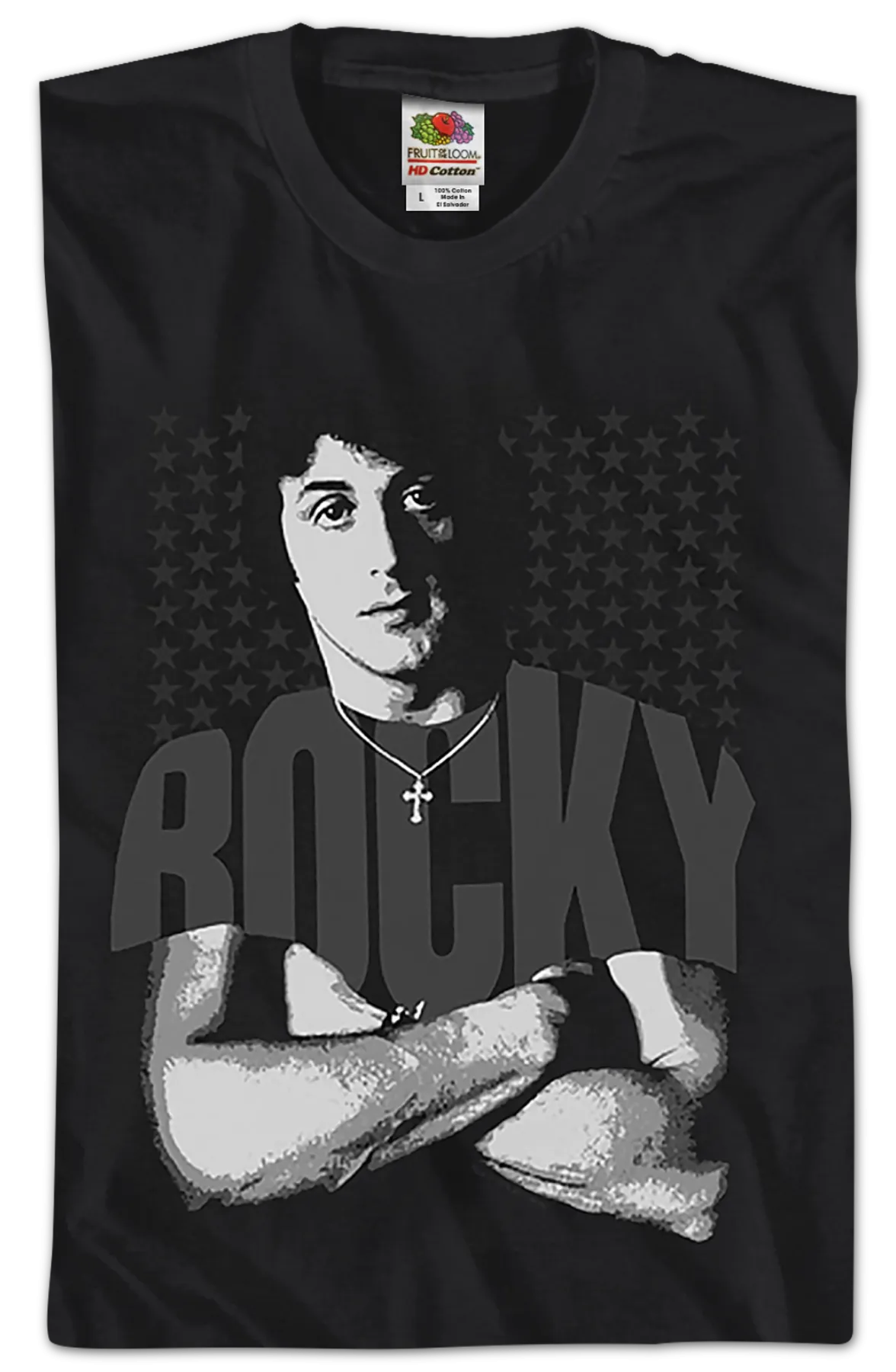 Arms Crossed Rocky T-Shirt