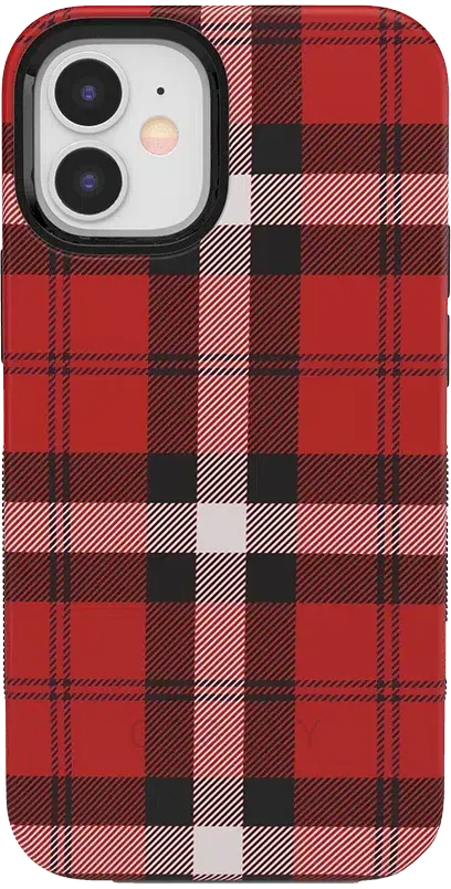 As if! | Red Plaid Case