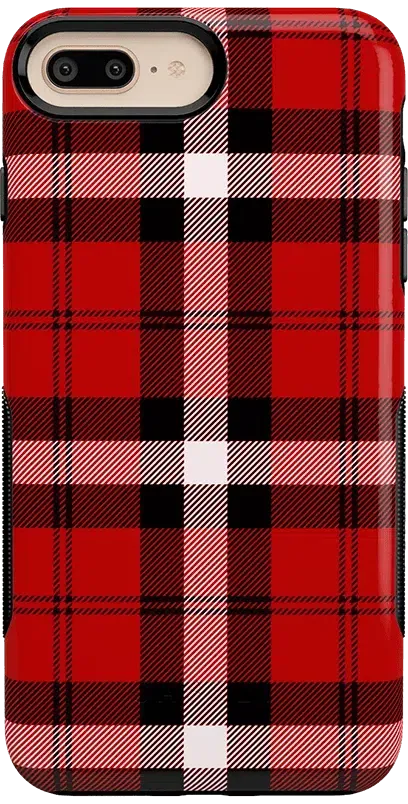 As if! | Red Plaid Case