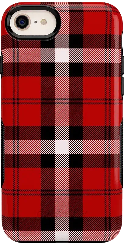 As if! | Red Plaid Case