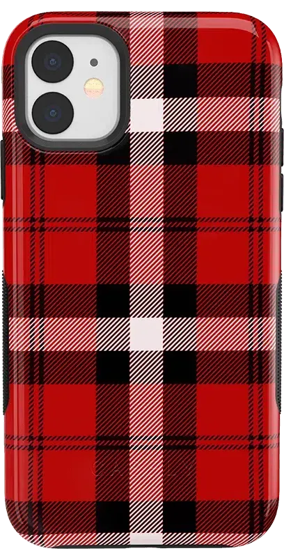 As if! | Red Plaid Case
