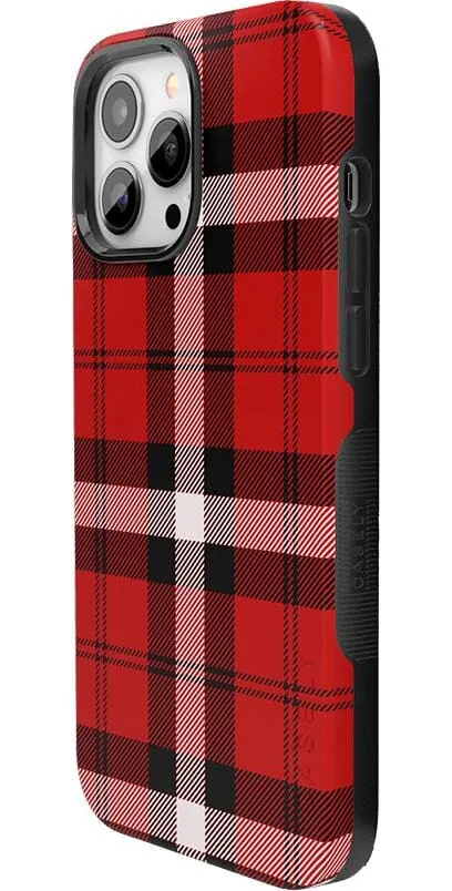 As if! | Red Plaid Case