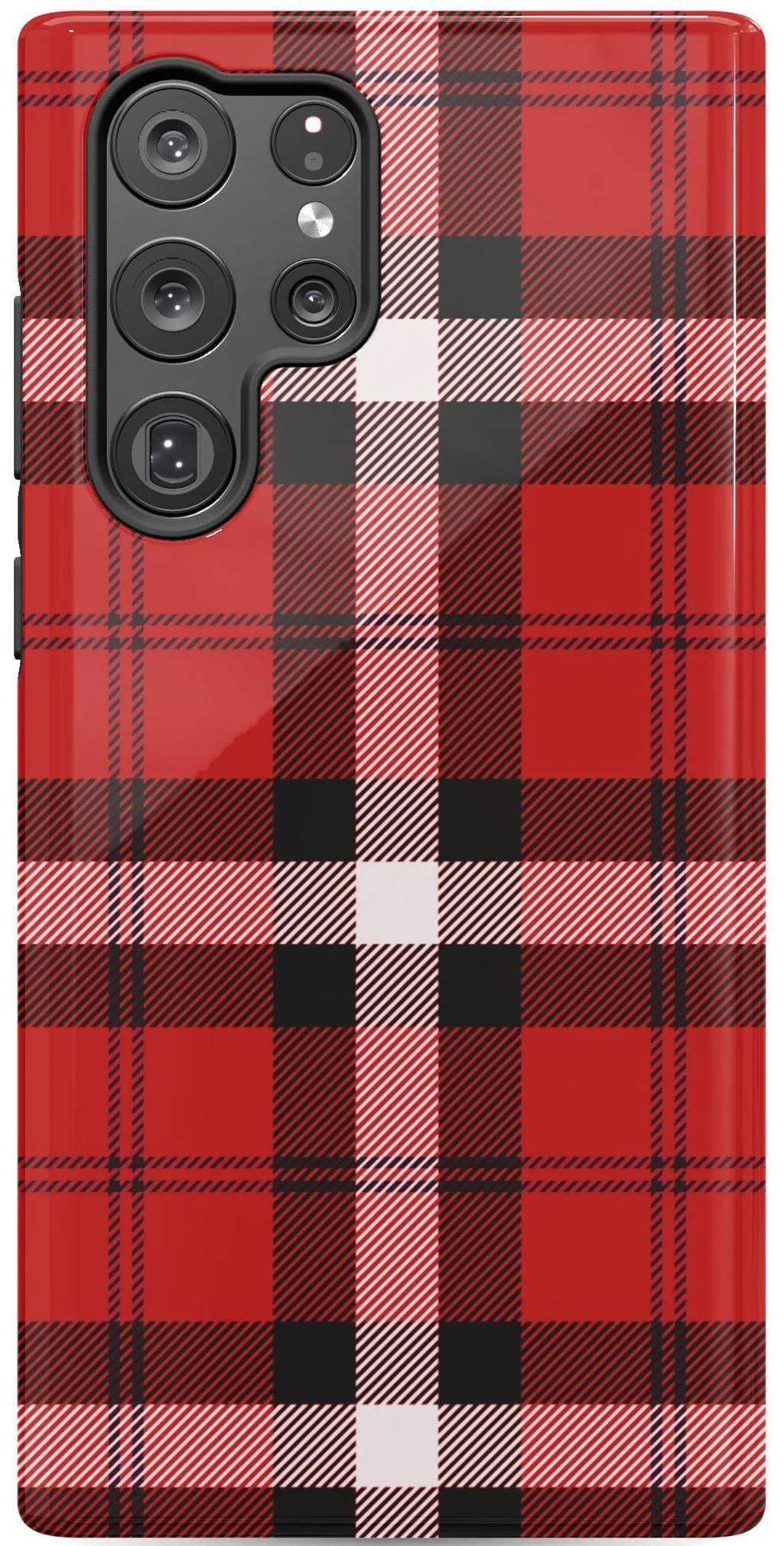 As if! | Red Plaid Case