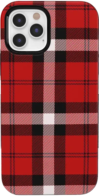As if! | Red Plaid Case