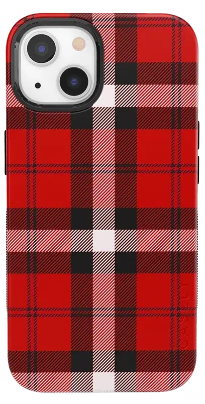 As if! | Red Plaid Case