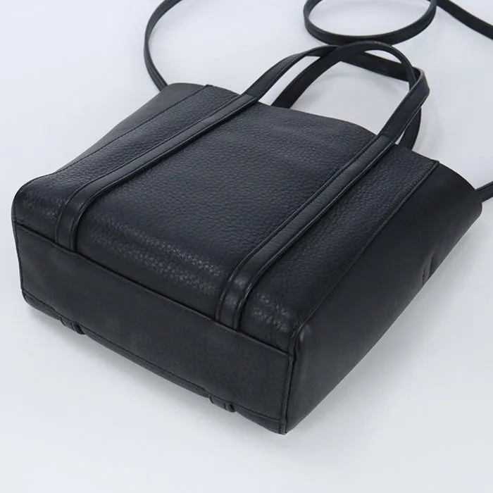 BALENCIAGA 551815 D6W2N 1000 XXS Tote Bag Every day Shoulderbag Calfskin black