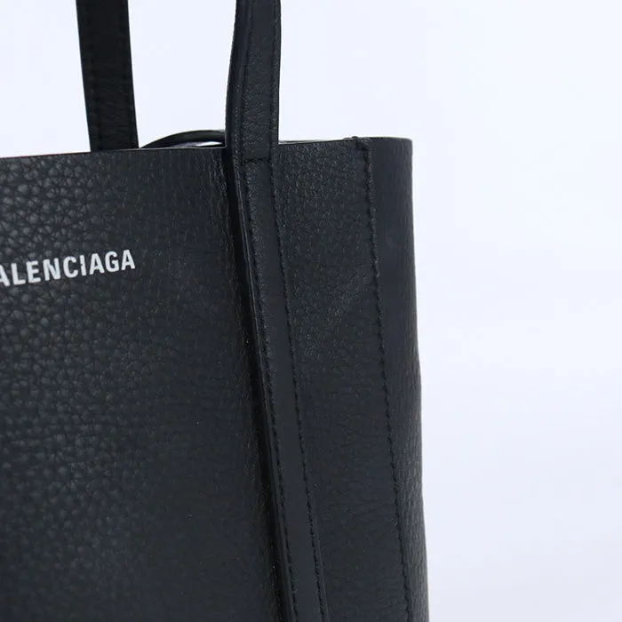 BALENCIAGA 551815 D6W2N 1000 XXS Tote Bag Every day Shoulderbag Calfskin black