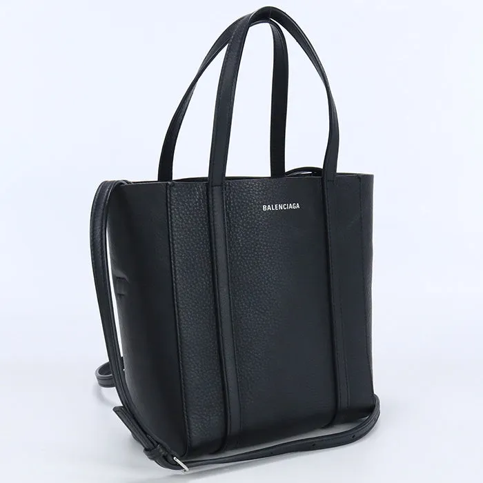 BALENCIAGA 551815 D6W2N 1000 XXS Tote Bag Every day Shoulderbag Calfskin black