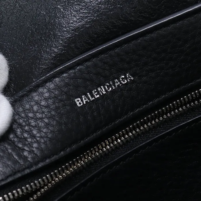 BALENCIAGA 551815 D6W2N 1000 XXS Tote Bag Every day Shoulderbag Calfskin black