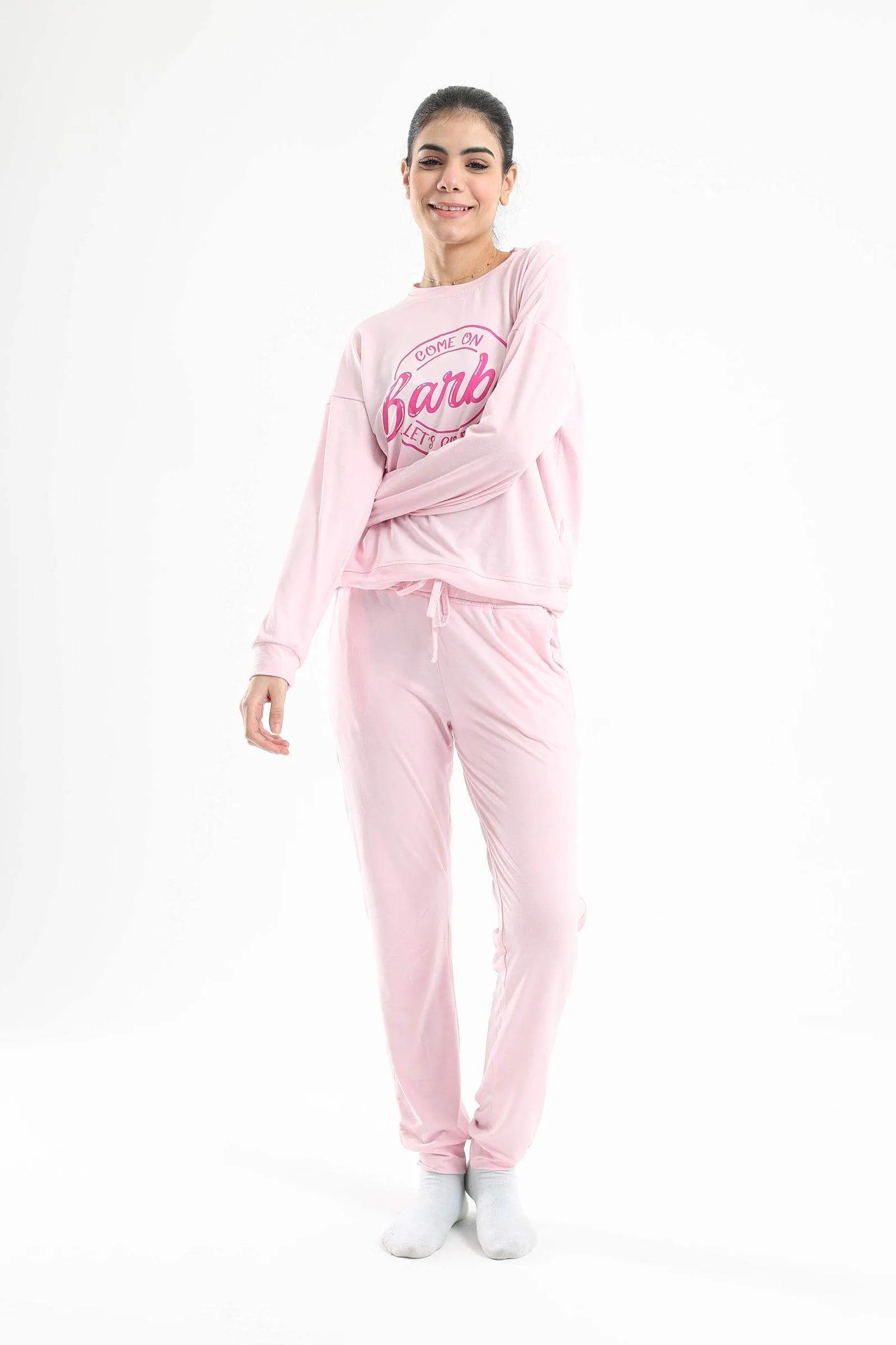 Barbie Printed Pyjama Set