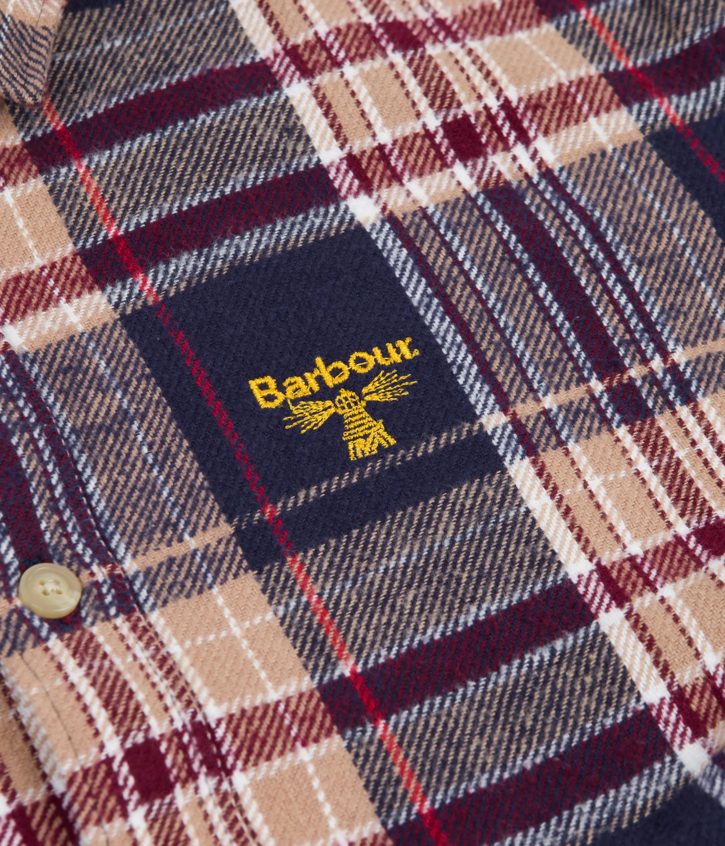 Barbour Beacon Guard Shirt - Navy