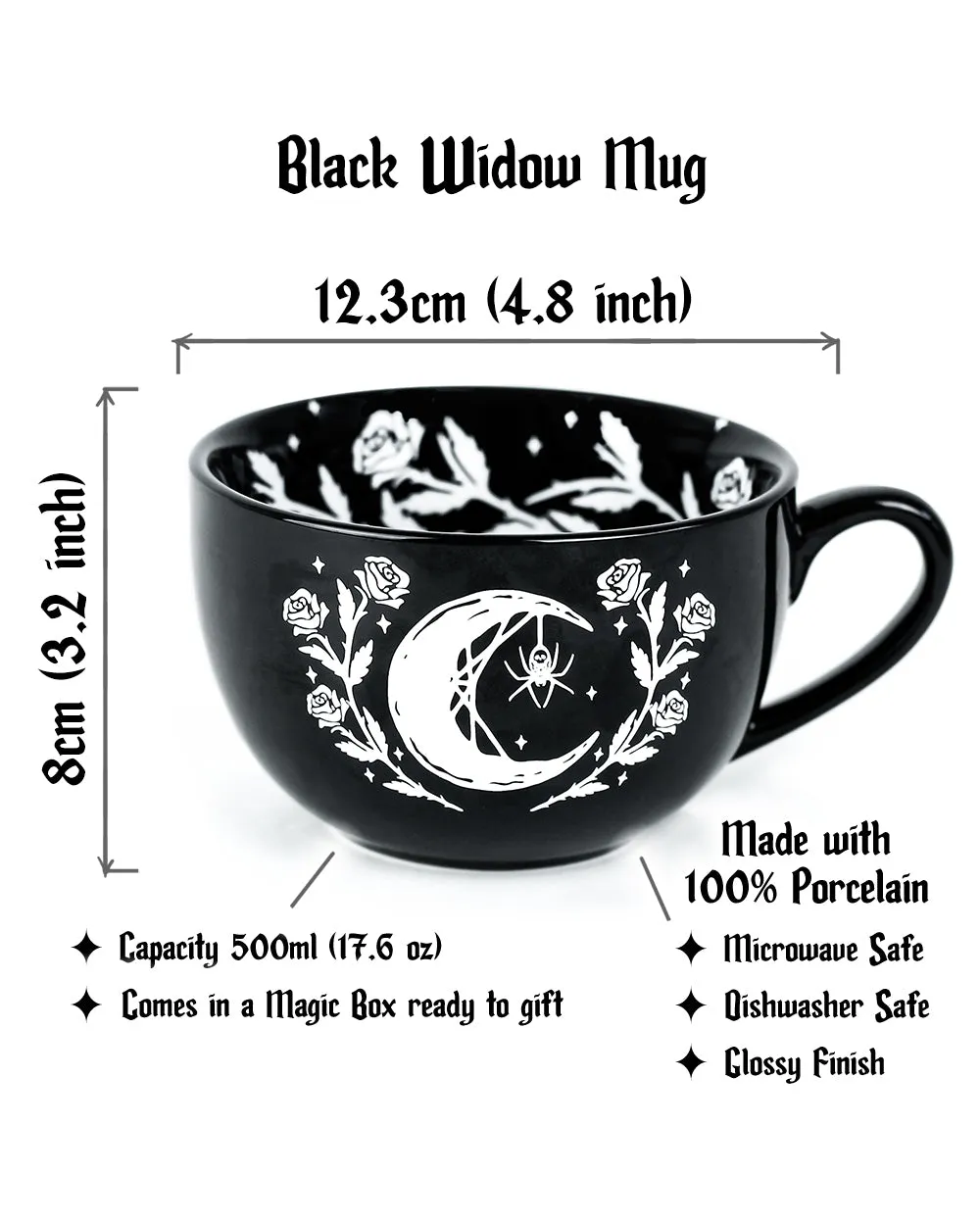 Black Widow Mug