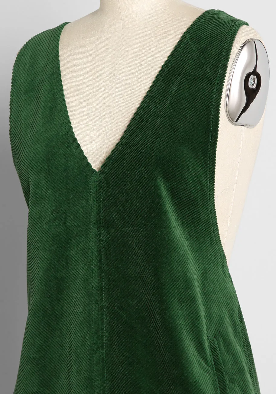 Bound For Greatness Corduroy Jumper