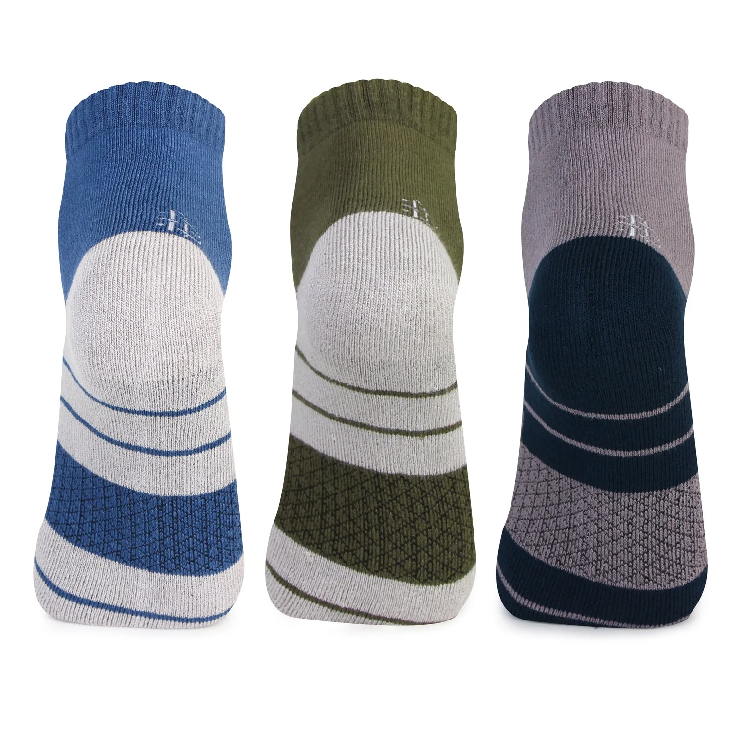 Breathable Bamboo Ankle Socks | Assorted - Pack of 3
