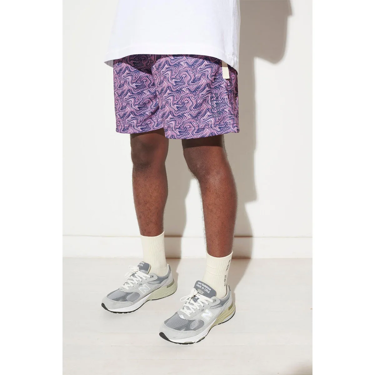Bristol Studio Men Core Shorts Marble Purple