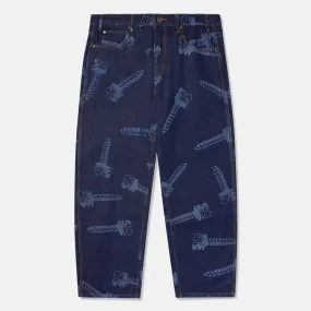 Butter Goods - Screw Denim Jeans - Dark Indigo