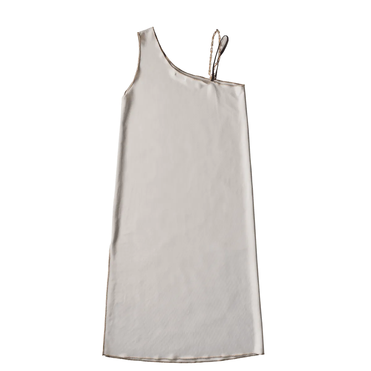Chain shoulder dress