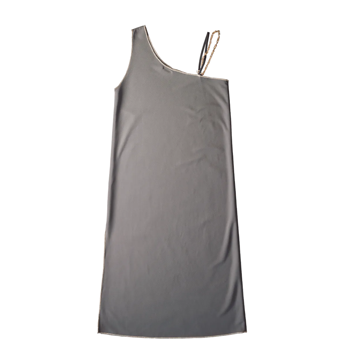 Chain shoulder dress