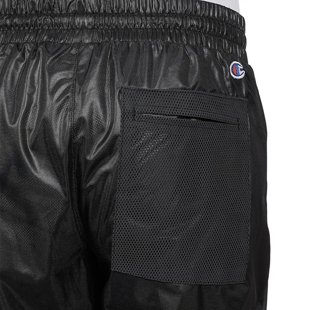 CHAMPION EUROPE<br>ECO WARRIOR ELASTIC CUFF PANTS BLACK