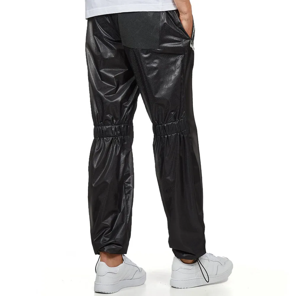 CHAMPION EUROPE<br>ECO WARRIOR ELASTIC CUFF PANTS BLACK