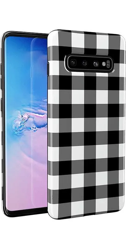 Check Me Out | Checkerboard Samsung Case