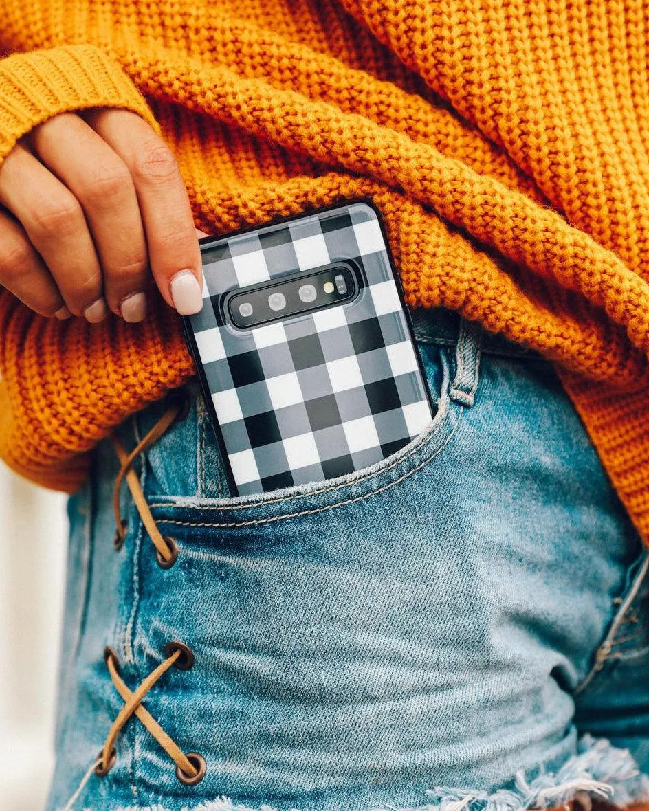 Check Me Out | Checkerboard Samsung Case