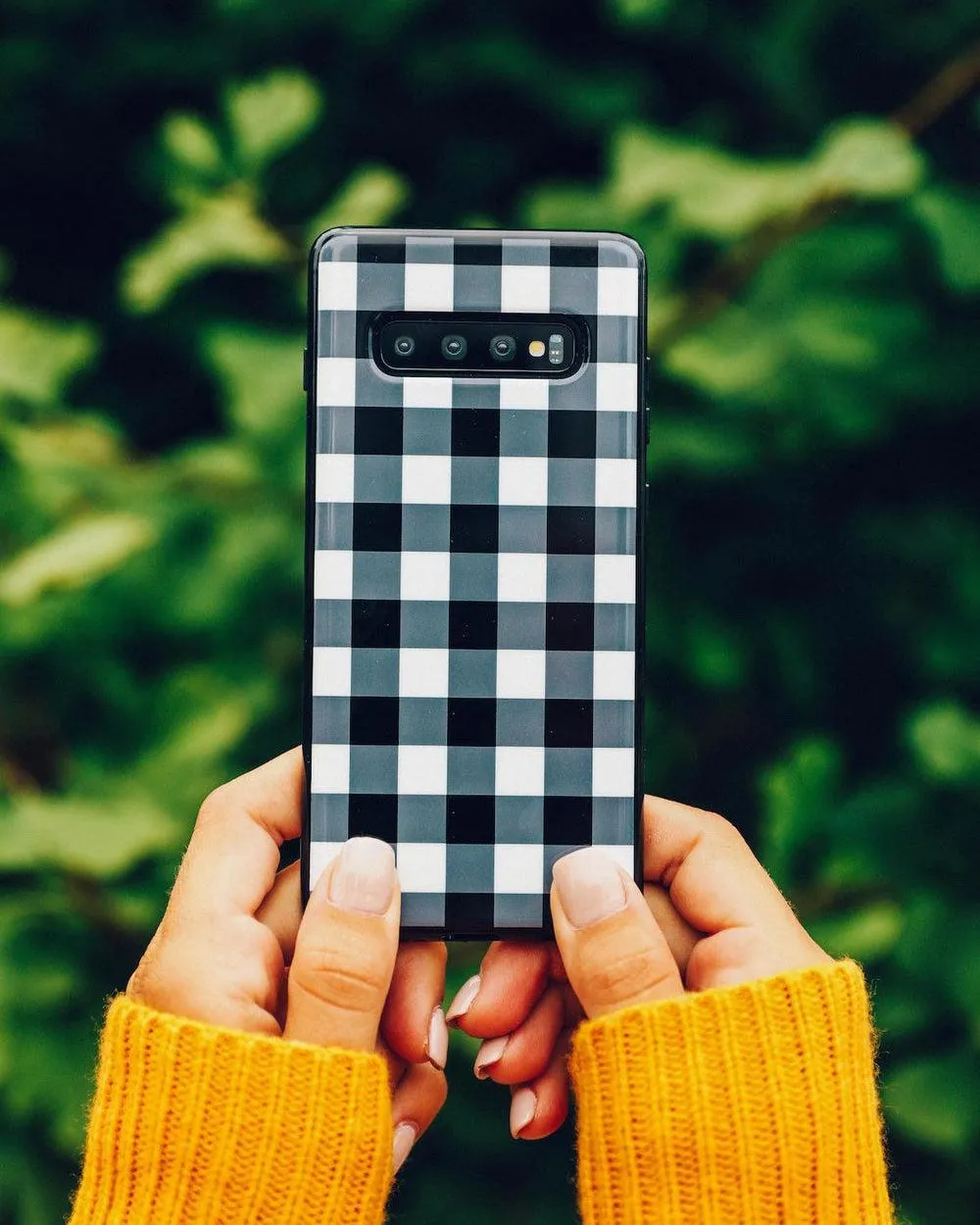 Check Me Out | Checkerboard Samsung Case