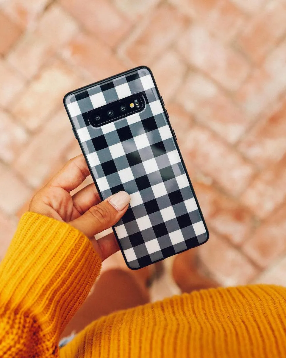 Check Me Out | Checkerboard Samsung Case