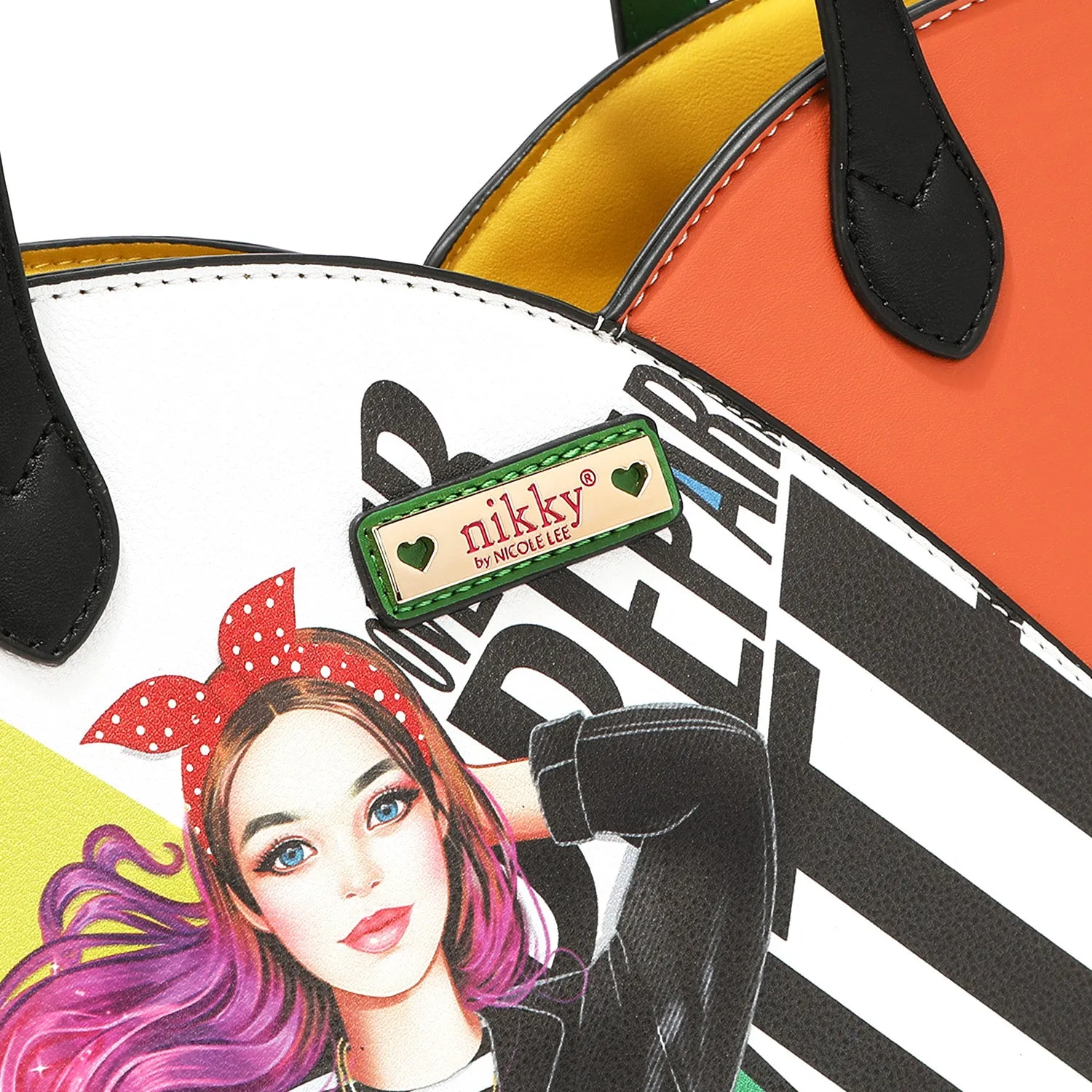COLLEGE GIRL LARGE TOTE BAG