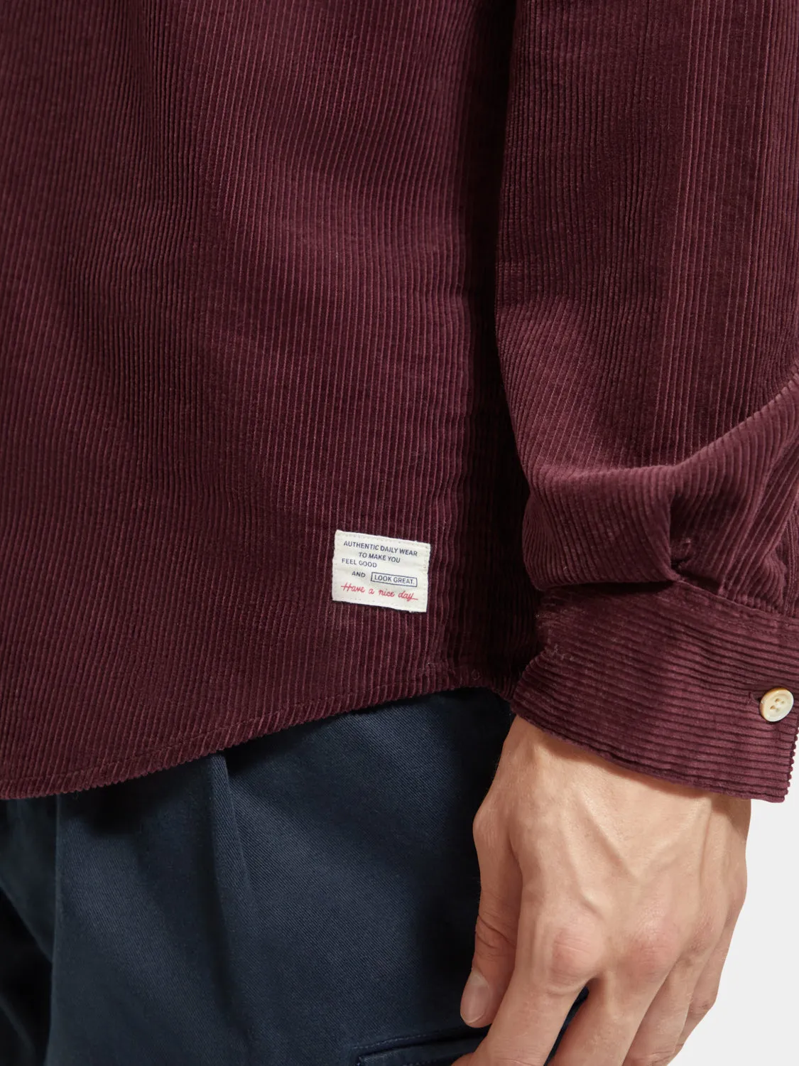 Corduroy shirt