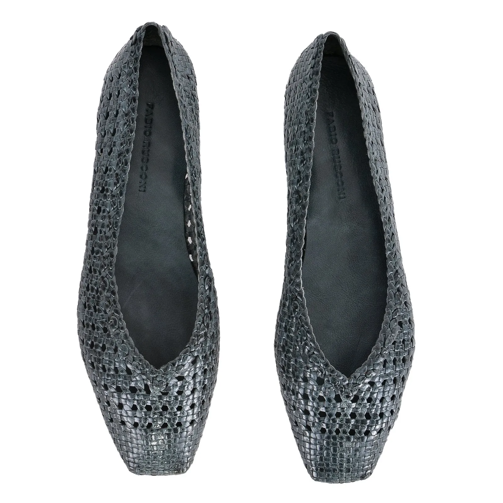 Corfu Jeans Braided Flats