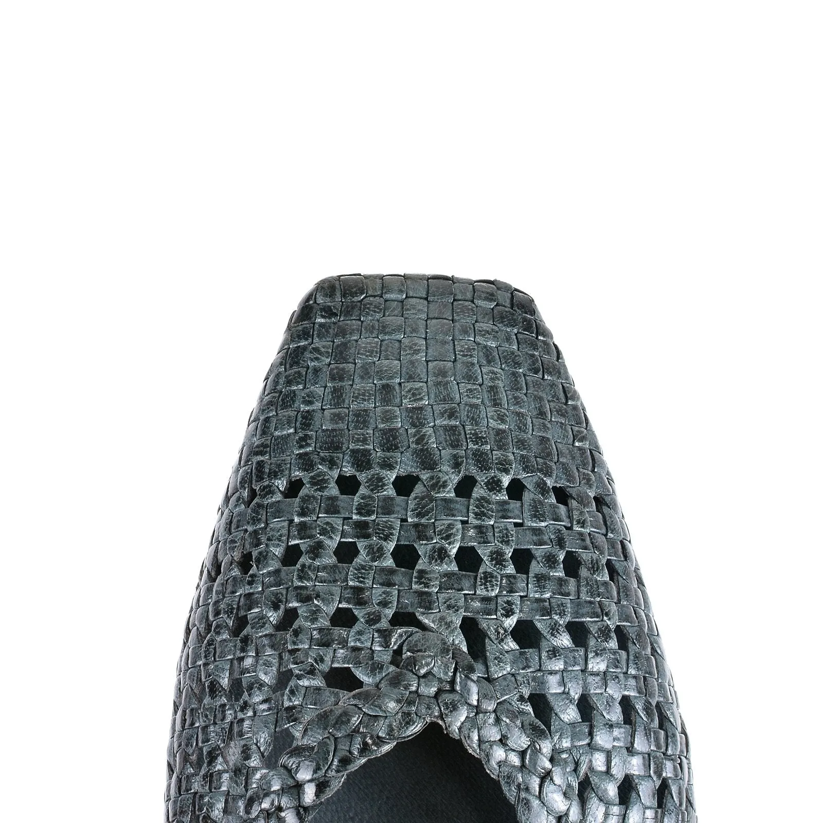 Corfu Jeans Braided Flats