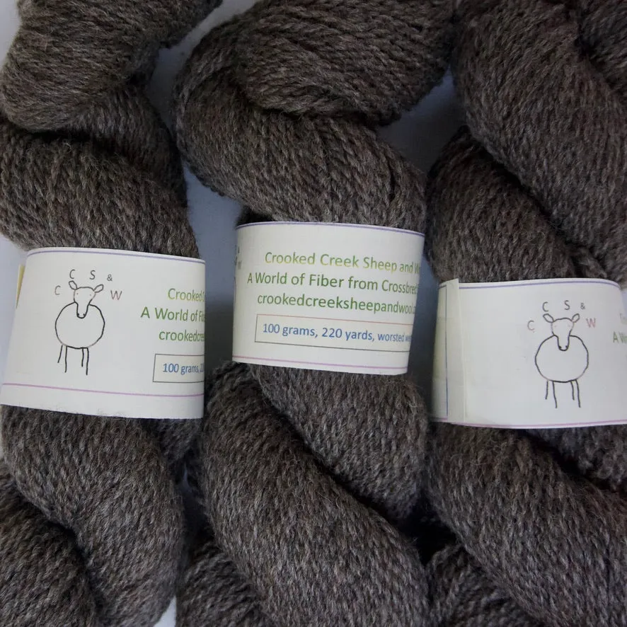 Crossbreed Mill Spun Yarn - Natural Color (NY)
