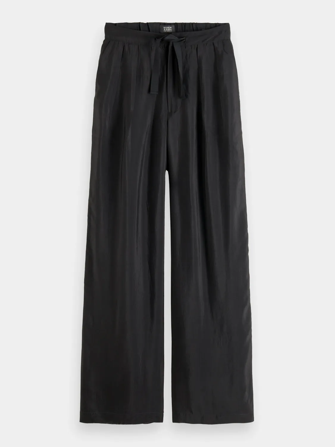 Eleni high-rise wide-leg pants