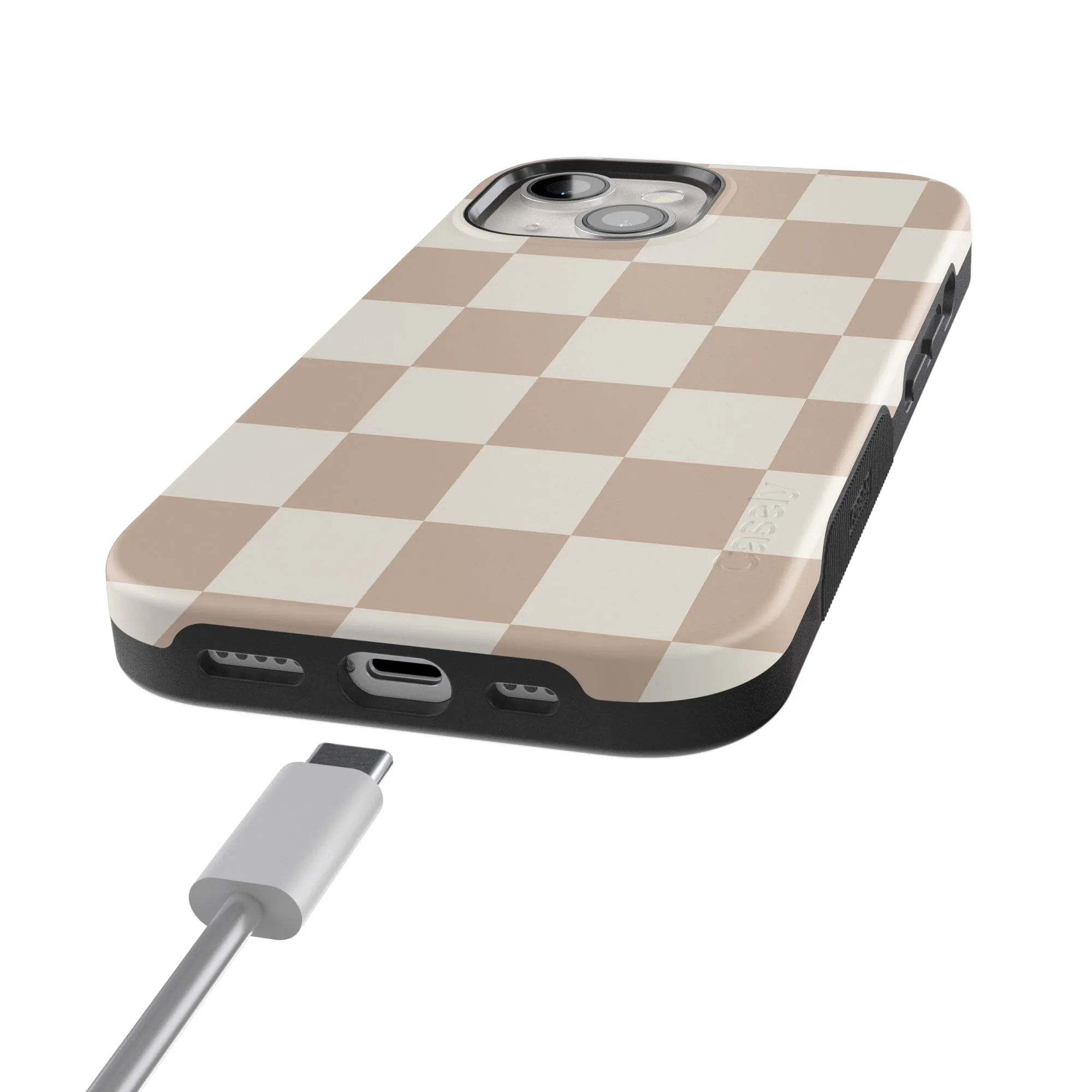 Fit Check | Neutral Checkerboard Case