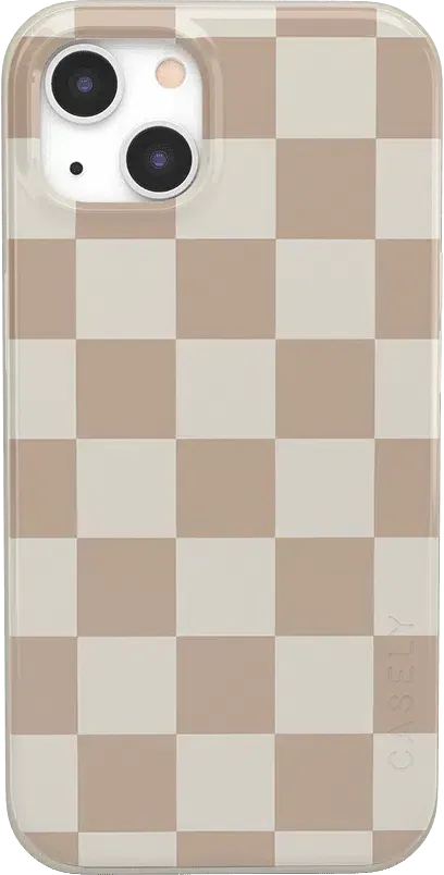 Fit Check | Neutral Checkerboard Case