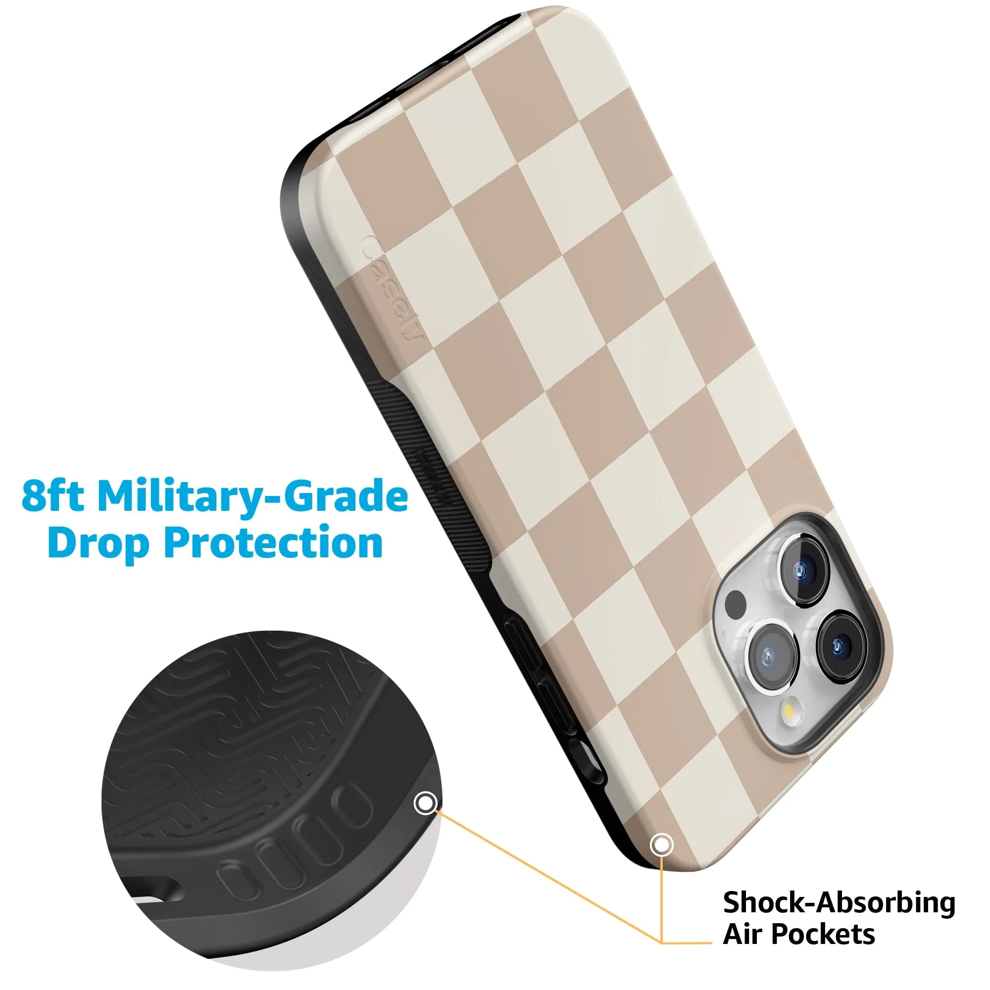 Fit Check | Neutral Checkerboard Case