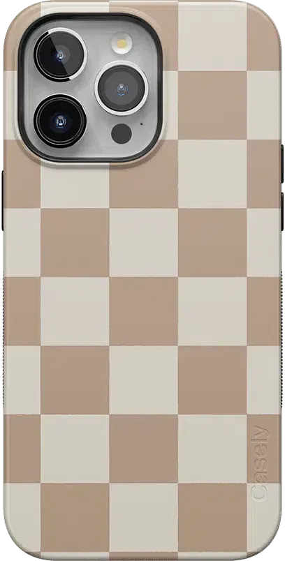 Fit Check | Neutral Checkerboard Case