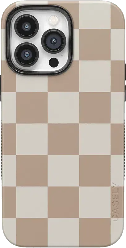 Fit Check | Neutral Checkerboard Case