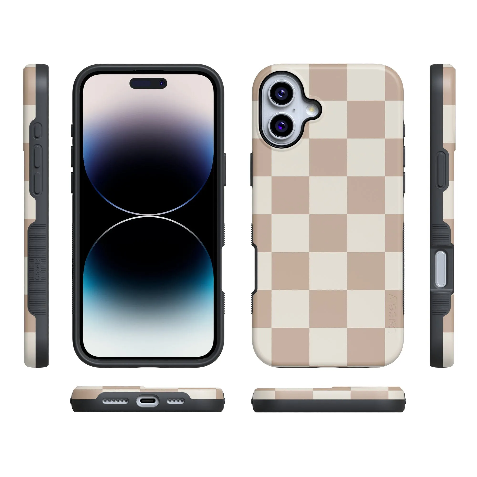 Fit Check | Neutral Checkerboard Case