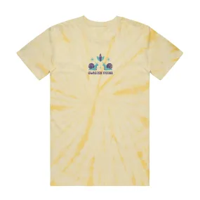 Groovy Moon Spider • Dandelion Tie Dye • T-Shirt