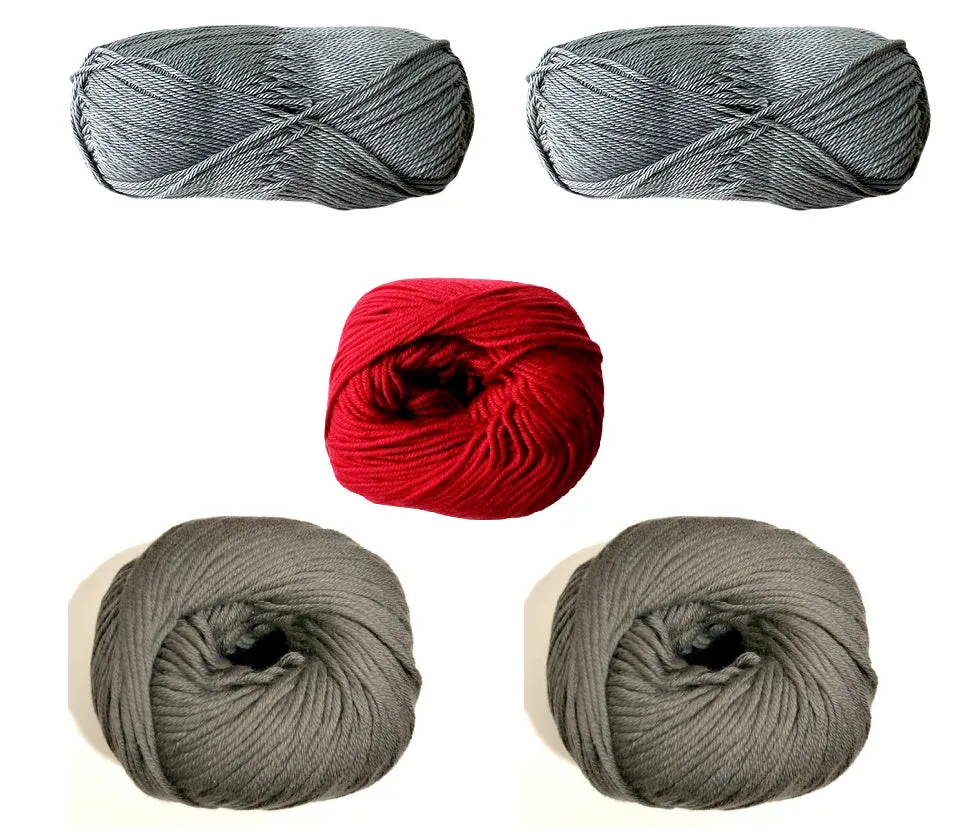Heart Crescent shawl
