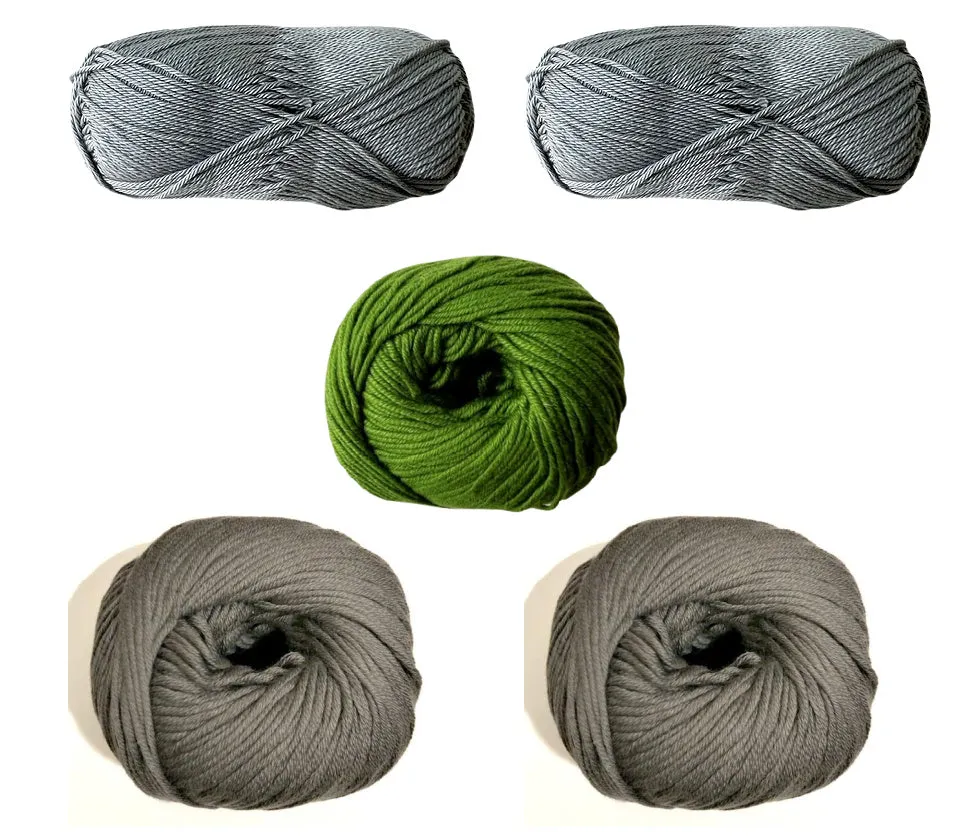Heart Crescent shawl